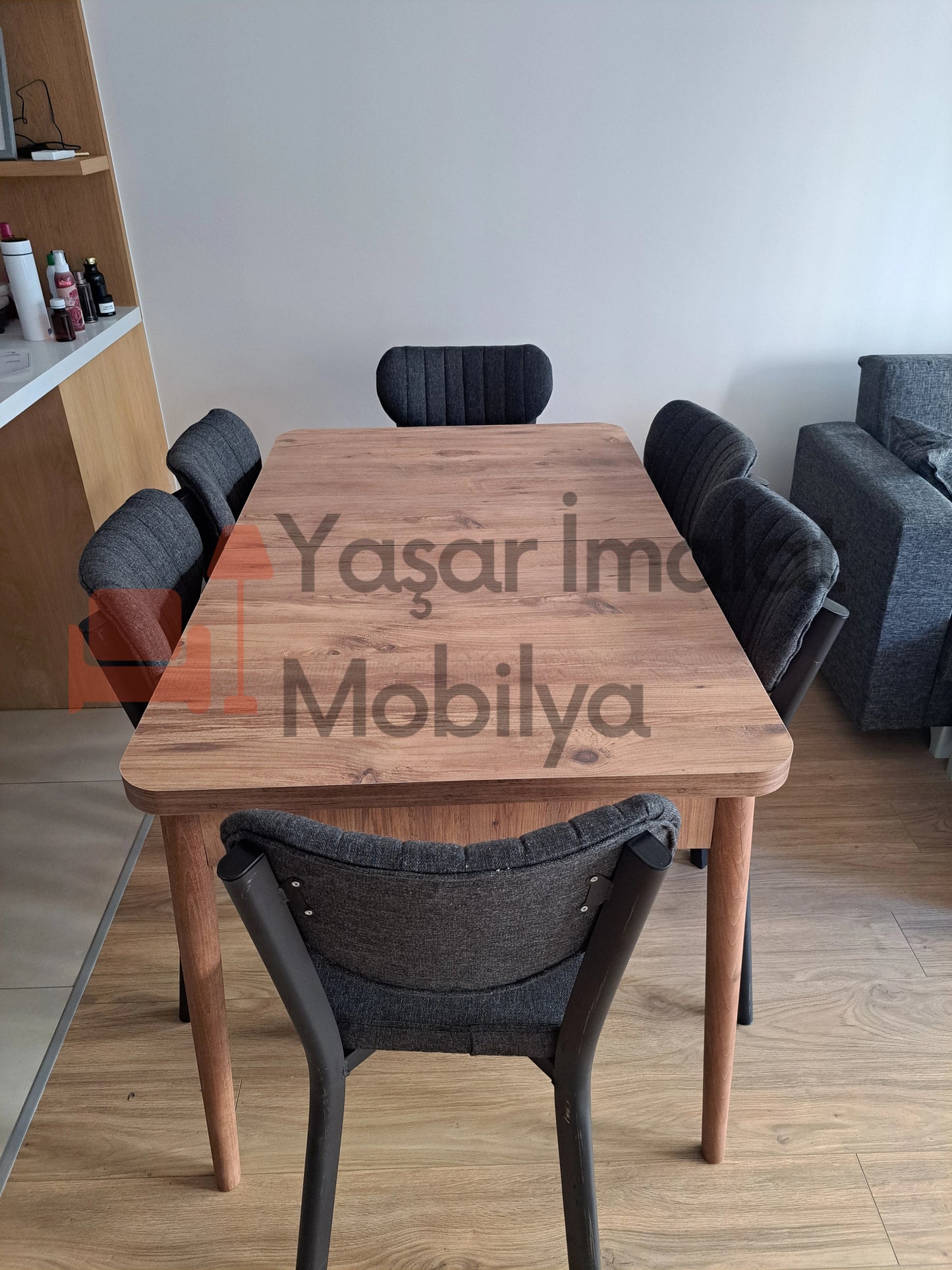 Yemek Masası Takımı (6 Sandalye+1 Açılabilir Masa)
