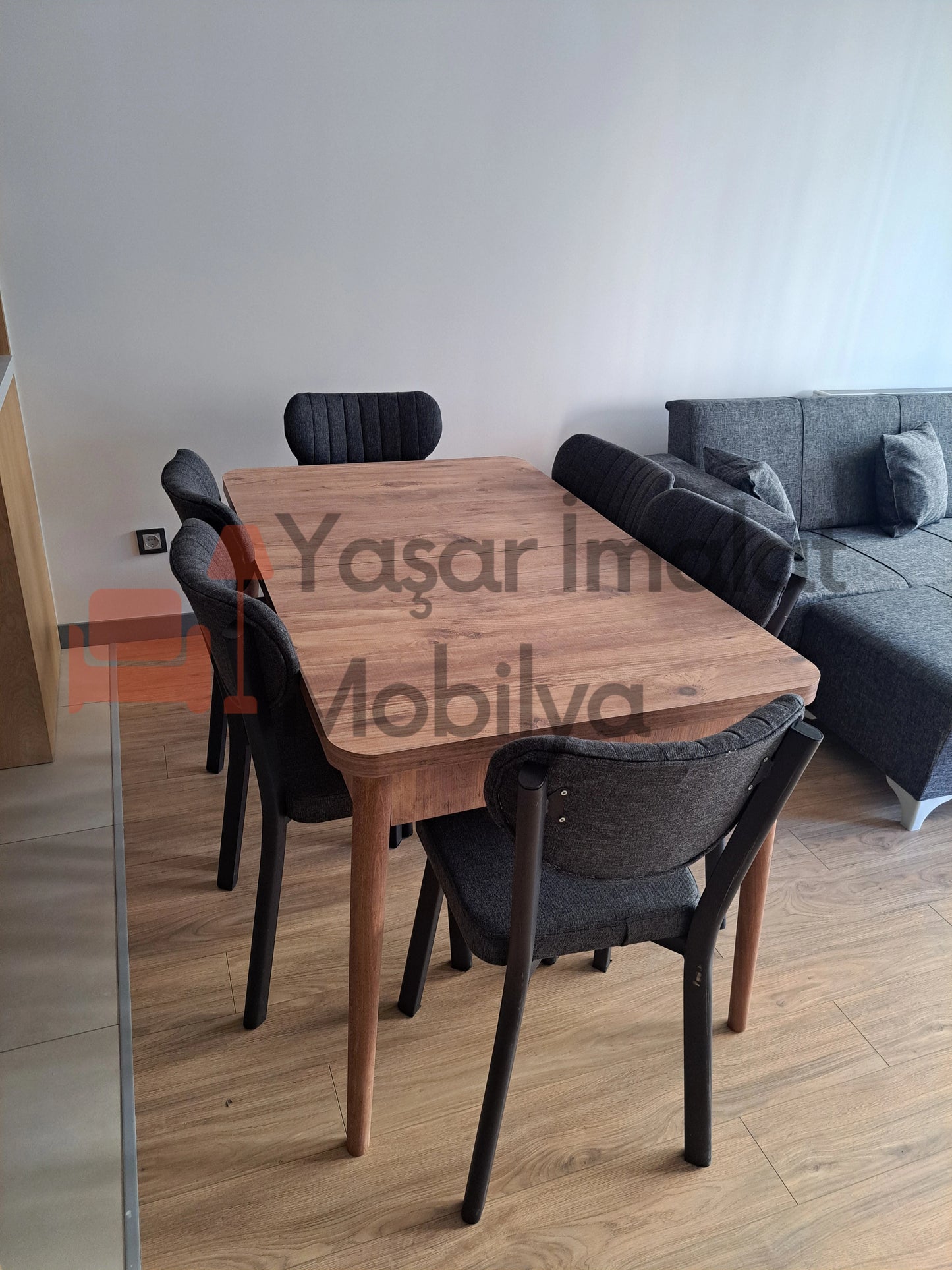 Yemek Masası Takımı (6 Sandalye+1 Açılabilir Masa)