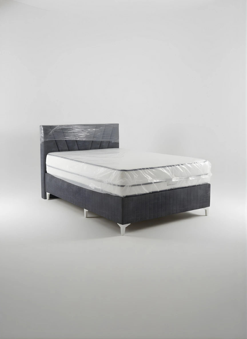 120x200 Üçlü Set (Yatak-Baza-Başlık)