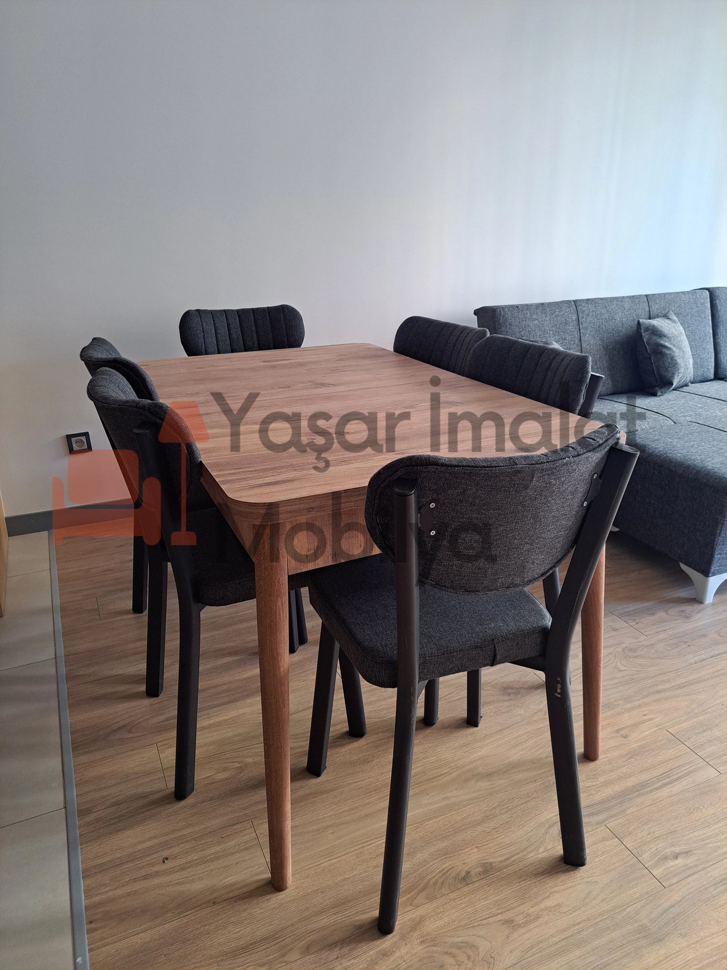 Yemek Masası Takımı (6 Sandalye+1 Açılabilir Masa)