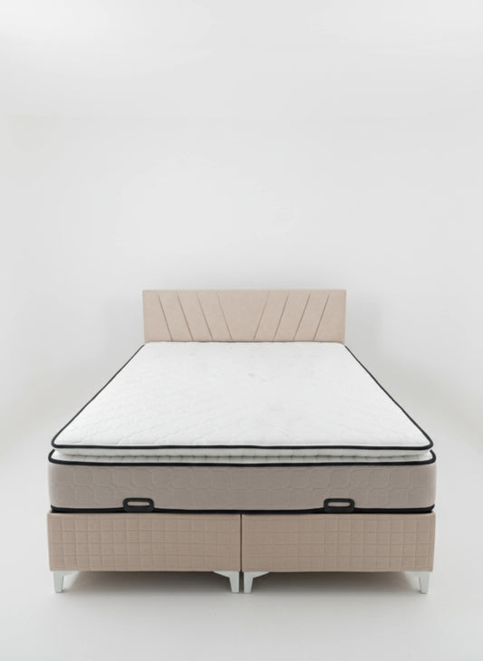 Çift Kişilik Krem Pedli Set